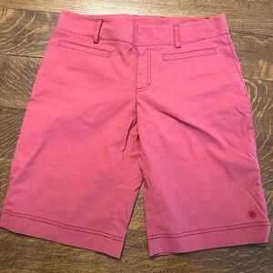 Athleta nylon shorts size 8; 11” inseam.